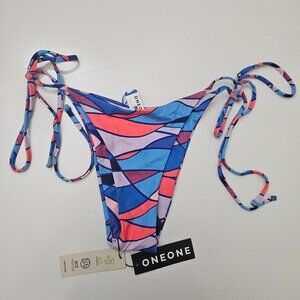 275. ONEONE eco fabric bikini bottom. NWT